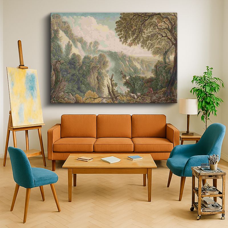 Ressam Kanvas Tablo 310